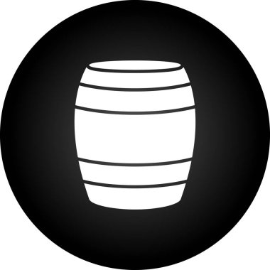 Bira şişesi ikonu. Web için bira şişesi vektör simgesinin basit çizimi