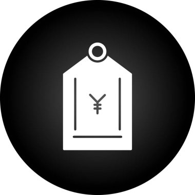 Modern b 'nin vektör illüstrasyonunda giysi ikonu yok