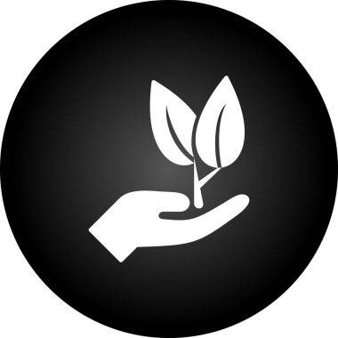 Çevre dostu yaprak simgesi