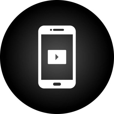 akıllı telefon simgesi vektör illüstrasyonu