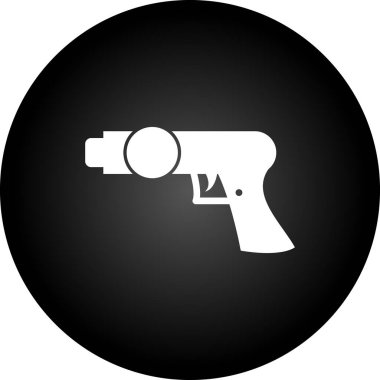 silah simgesi vektör illüstrasyonu