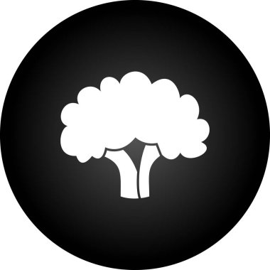 brokoli simgesi. vektör illüstrasyon