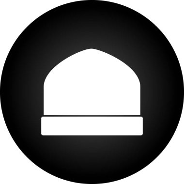 Yiyecek ve içecek ikonunun vektör illüstrasyonu