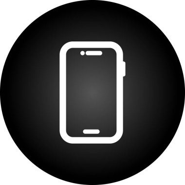 - Telefon. Web simgesi basit illüstrasyon