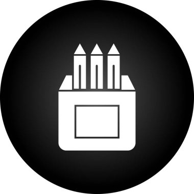 kalem simgesi vektör illüstrasyonu