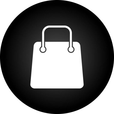 Vektör alışveriş torbası simgesi