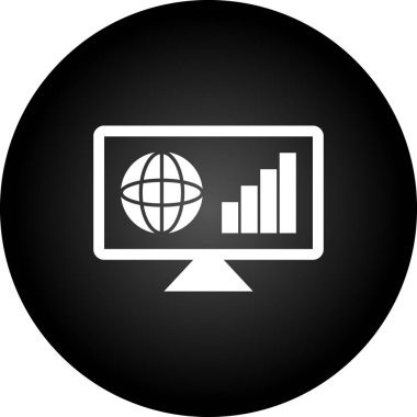 seo modern simgesinin vektör illüstrasyonu