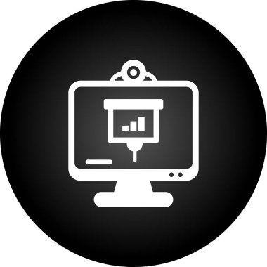 bilgisayar simgesi vektör illüstrasyonu