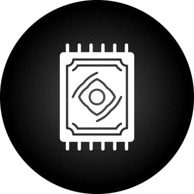 Devre kartı simgesi, teknoloji konsepti