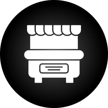 Modern b 'nin vektör illüstrasyonu simge ateşinden yoksun