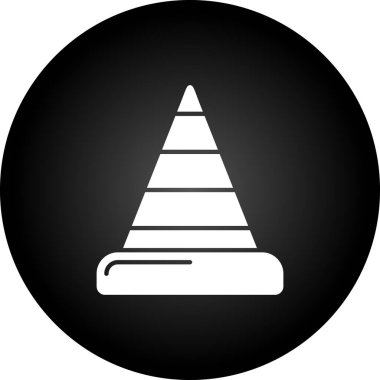 Tek bir simgenin vektör illüstrasyonu