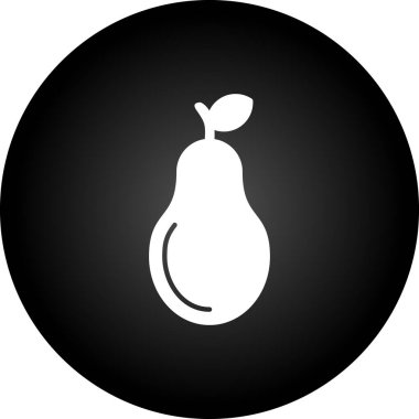 vektör modern armut meyvesi simgesi