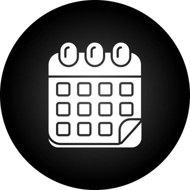 Kabartma biçiminde hesap makinesi simgesi