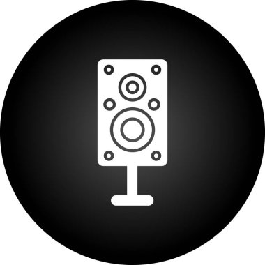 hoparlör vektör illüstrasyonu