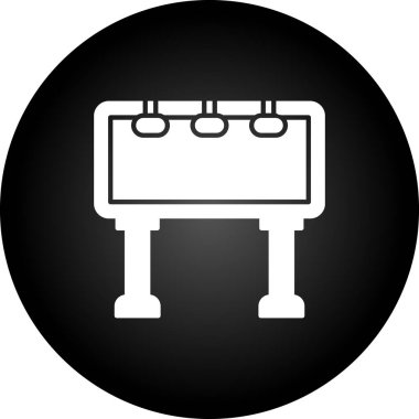 Modern dizüstü bilgisayarın vektör simgesi