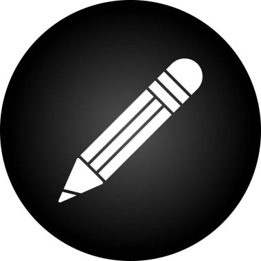 kalem simgesi vektör illüstrasyonu