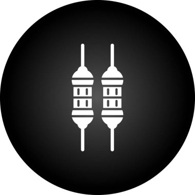 Modern b 'nin vektör illüstrasyonu simge unsurundan yoksun