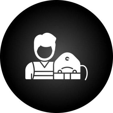 Modern b 'nin vektör illüstrasyonu eksik simgesi