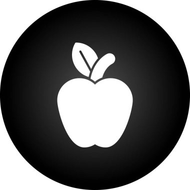 Apple vektör simgesi illüstrasyonu