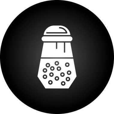 tuz biberi simgesi, basit stil