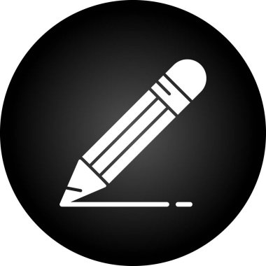 kalem simgesi vektör illüstrasyonu