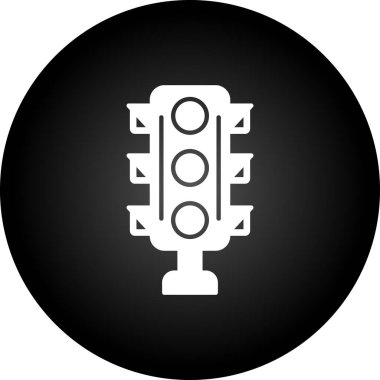 yol işareti vektör simgesi