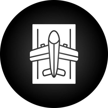 Uçak simgesi, basit biçim