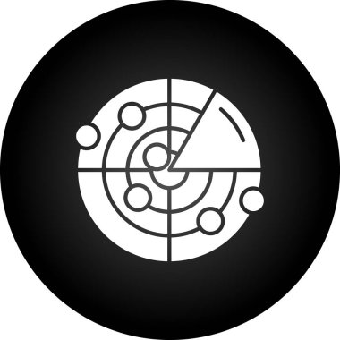 pusula simgesi, vektör tasarımı