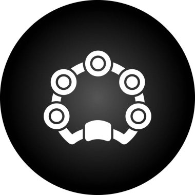 seo modern simgesinin vektör illüstrasyonu