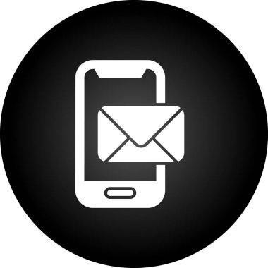 ileti simgesi, vektör illüstrasyonu