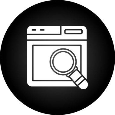 seo modern simgesinin vektör illüstrasyonu