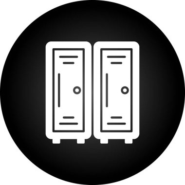 Modern b 'nin vektör illüstrasyonu bilgisayarın simgesinden yoksun