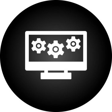 Vektör ayarı Simge illüstrasyonu