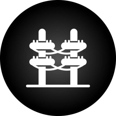 Modern b 'nin vektör illüstrasyonu eksik simgesi