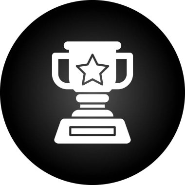 kupa simgesi, vektör illüstrasyonu