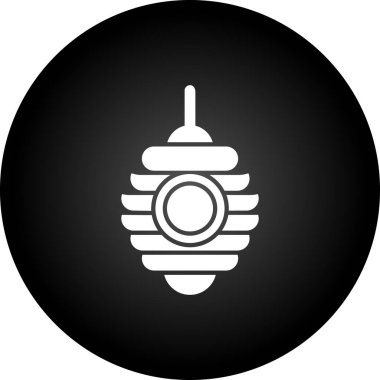 Eşsiz Kokteyl Vektörü Kabartma Simgesi