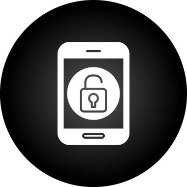 cep telefonu simgesi. vektör illüstrasyonu