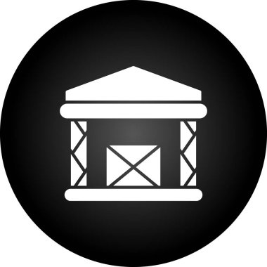 Modern b 'nin vektör illüstrasyonunda müziğin eksik simgesi