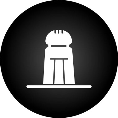 Modern b 'nin vektör çizimi robot simgesinden yoksun