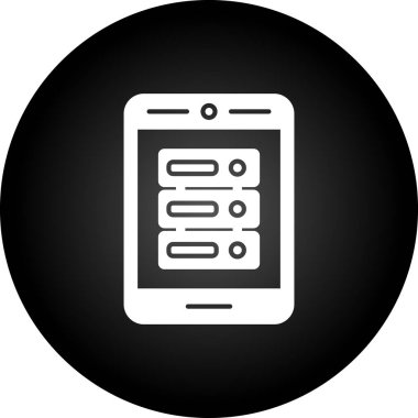 cep telefonu vektör simgesi