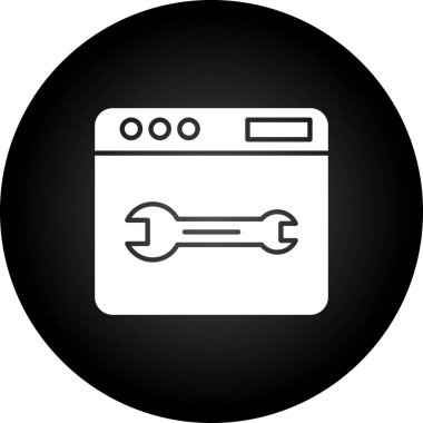 seo modern simgesinin vektör illüstrasyonu