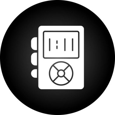 pil simgesi, vektör illüstrasyonu