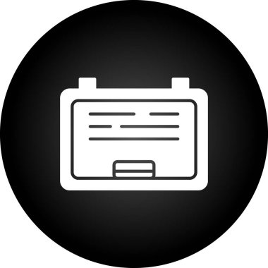 belge simgesi vektör illüstrasyonu