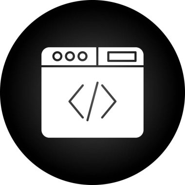 Web vektör simgesi çizimi