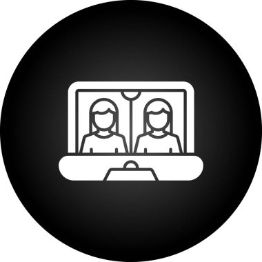 insanlar simge vektör illüstrasyonu