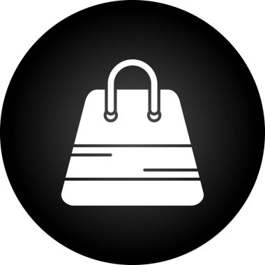 Projedeki yiyecek simgesi için taşıyıcı torba