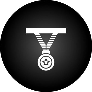 yıldız düz siyah ve gri renkler yuvarlak damga