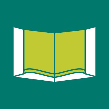 Kitap simgesi resimleme dizaynını aç