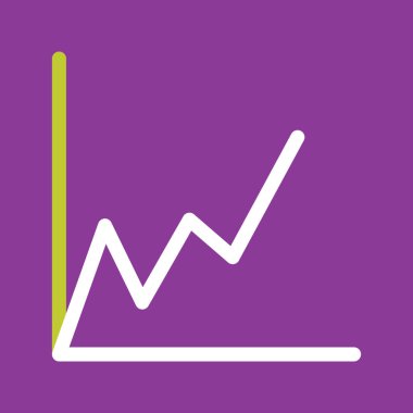 grafik ikonu vektör illüstrasyonu