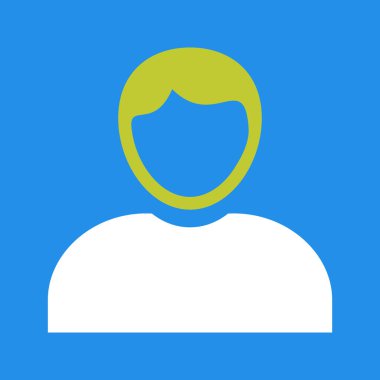 avatar simgesi vektör illüstrasyonu